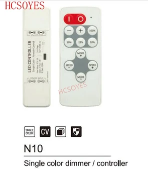 

Nano new DC5-24V single color/CCT/RGB/RGBW wireless RF remote led dimmer controller for led strip light