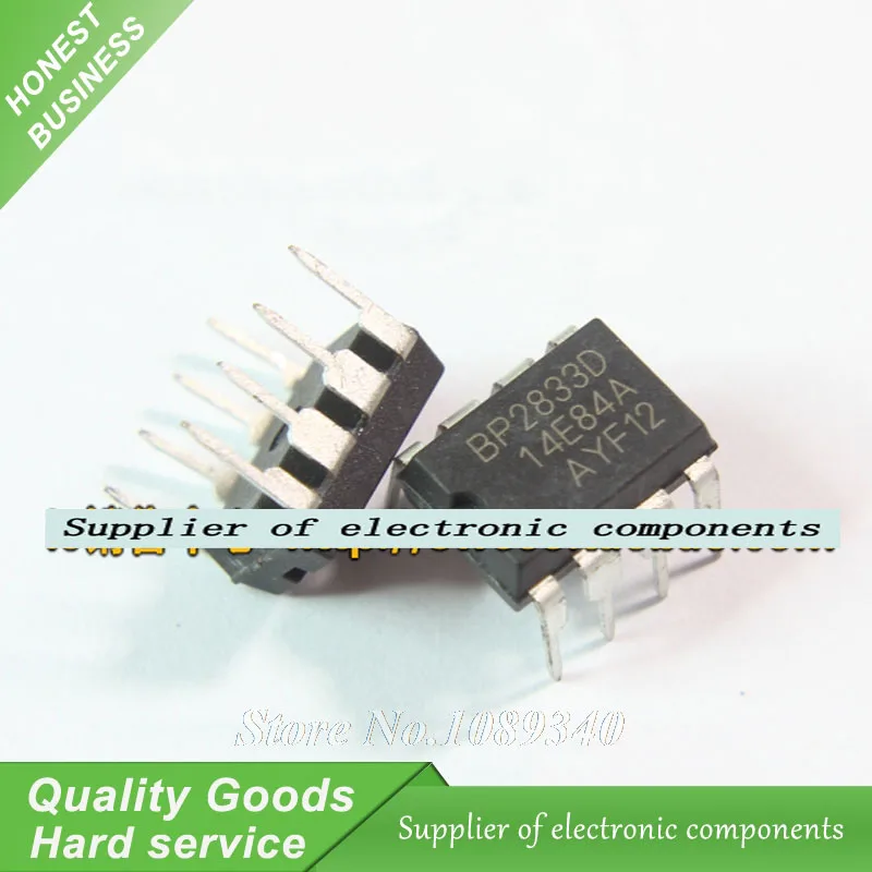 50pcs/lot BP2833D BP2833 DIP8 non isolated constant current drive New ...