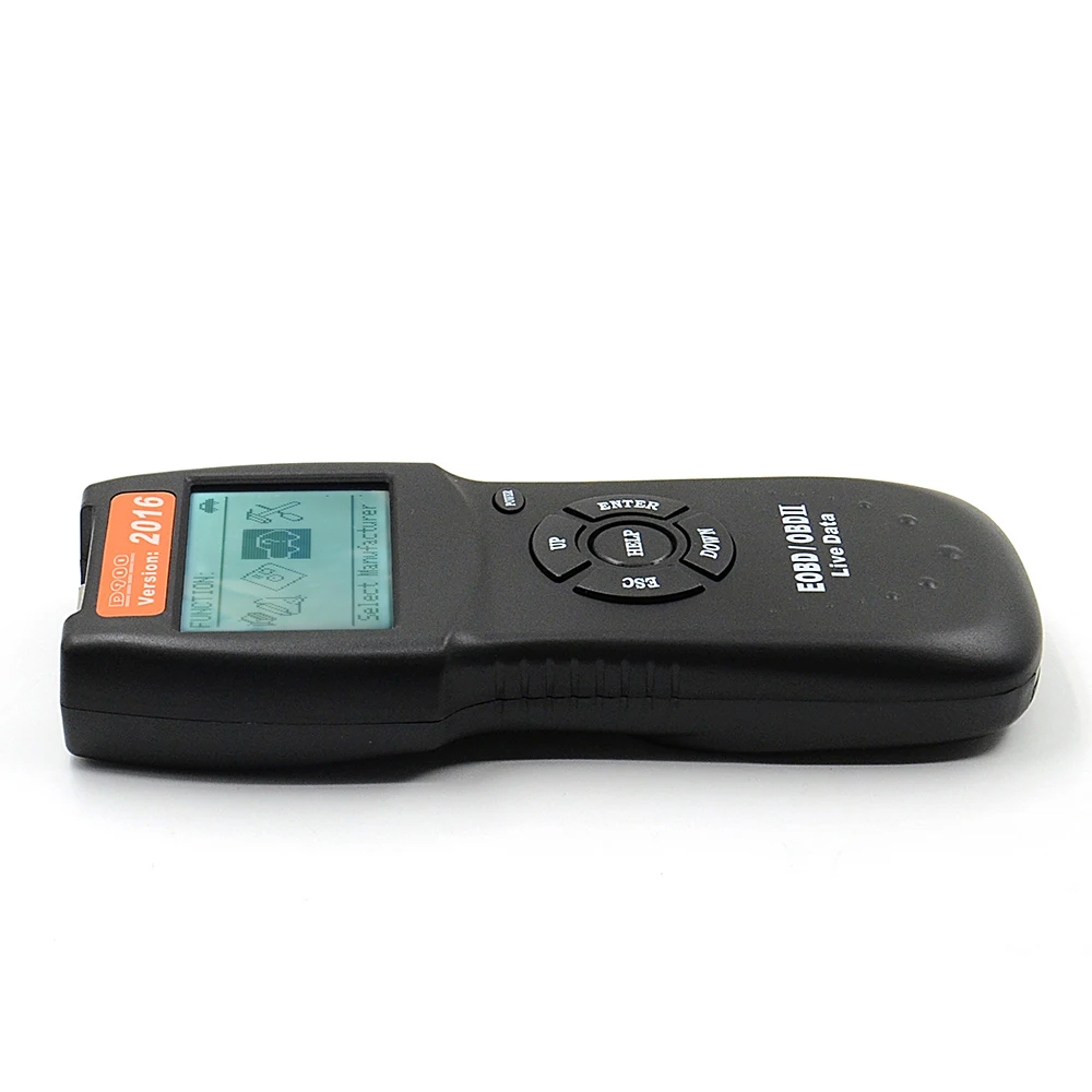 OBDII EOBD Универсальный D900 считыватель кодов OBD2 сканер версия 2016 новейшая CAN шина