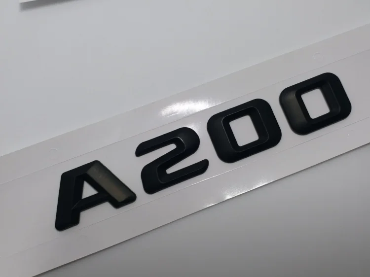 Логотипы задних сапог для Mercedes Benz W176 A Class A160 A180 A200 A220 A250 A260 A280 эмблемы|Наклейки на