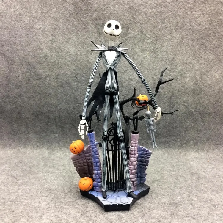 Hot SCI-FI Revoltech 005 Jack Skellington PVC Action Figure Collectible Model Toy