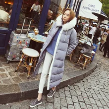 Large Fur Collar Winter Coat Women Nice New Long Winter Jacket Women Warm Thick Parka Cotton Down Women’s Winter Jacket AW1135