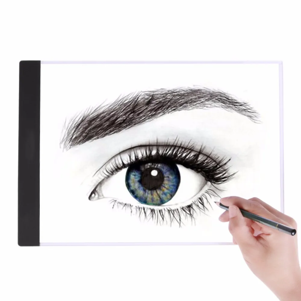 

2019 1.5W A4 Dual LED USB Copy Graphic Writing Painting Light Box Tracing Board Copy Pads Digital Tablet