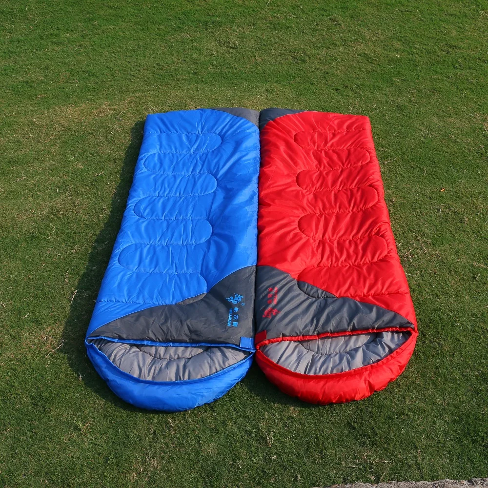 

Hillman four season sleeping bag thickened for warmth autumn/winter envelope indoor and outdoor stitching sleeping bag
