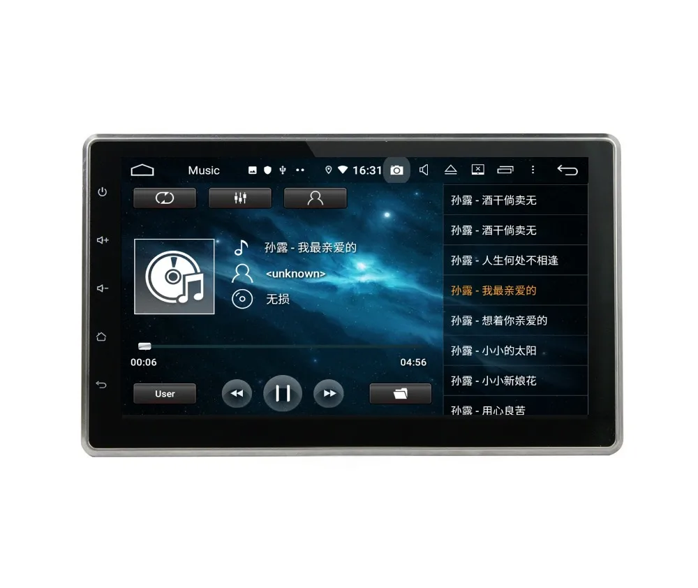 Top Android 9.0 Octa Core 2 din 10.1" Universal Car Radio DVD GPS With Bluetooth 3G/4G WIFI 4GB RAM 32GB ROM TV USB Mirror link 9