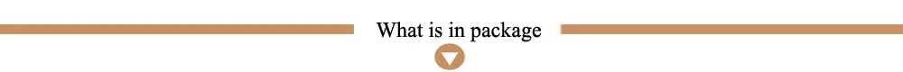 what is in package