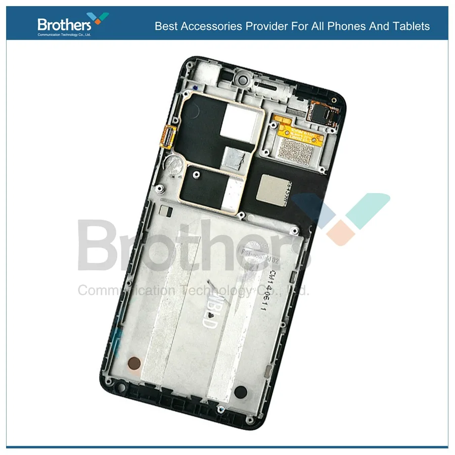 LEN0044 Original Full LCD Display Touch Screen Digitizer Assembly With Frame Replacement Repair Parts For Lenovo S850 (5)