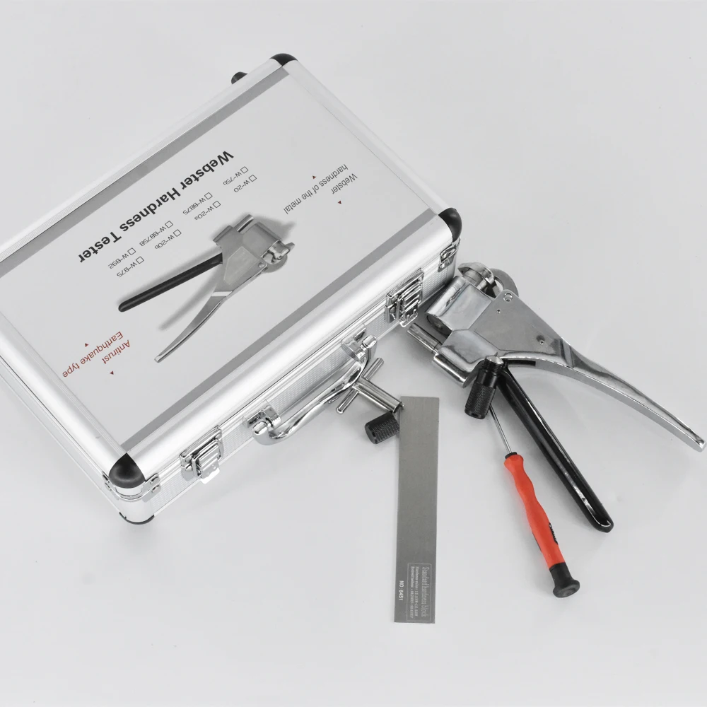 

W-20 Webster Hardness Tester Thickness 0.4-6mm Inner diameter>10mm