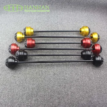 

Motorcycle Front Rear Axle Fork Wheel Protector Crash Sliders Falling Protection For Yamaha Tmax530 2012 - 2015 Tmax T-max 530