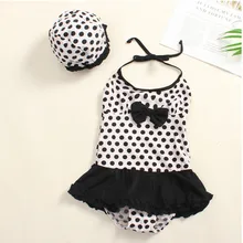 Sexemara детей купальник купальники для девочек и мальчиков Плавание Купальный костюм для пляжной одежды в красный горошек пляж Приморский Лидер продаж