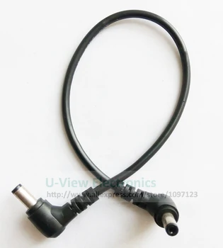 

NCHTEK DC Power Plug Double 90 Degree Right Angle 5.5x2.5mm Male to Male Connector Cord /Cable/Free DHL Shipping/100PCS