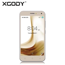 Xgody x13 5,0 zoll smartphone mtk6580 quad core 1 gb ram 8 gb rom Mobile Handy Dual SIM 5.0MP Entsperrt mit FREIES 8 GB TF Karte