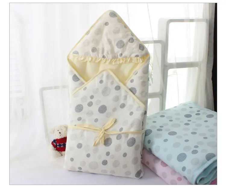 0-12 месяцев осенний детский спальный мешок конверт для новорожденного ребенка зимнее Пеленальное Одеяло милые спальные мешки 3 цвета постельные принадлежности