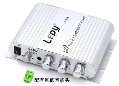 LEPY LP 838 3 Channel Mini font b Amplifier b font w font b Subwoofer b