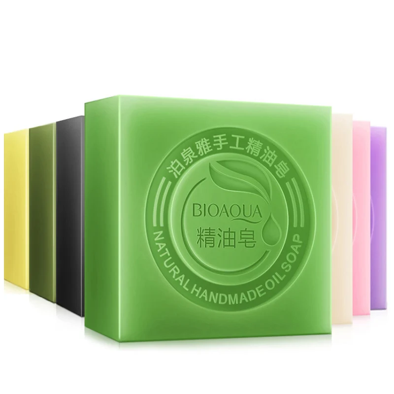 Handmade Soap Natural Organic Herbal Rose Aloe Whitening 