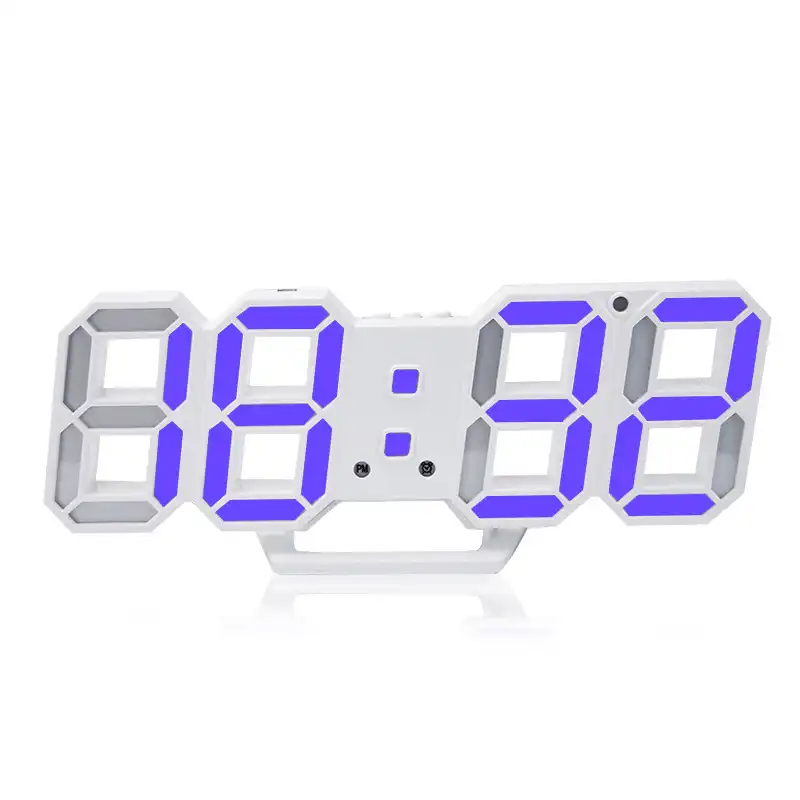 Оригинальные Современные настенные часы цифровые 3d Led настольные 12/24 часов