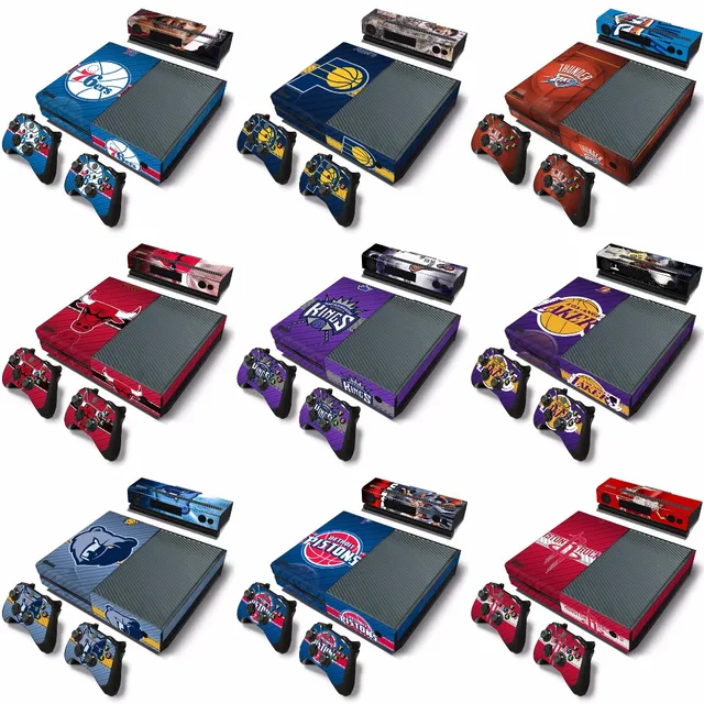 30 Basketball Clubs Skin Sticker For XBOX ONE Console & 1 x Kinect skin