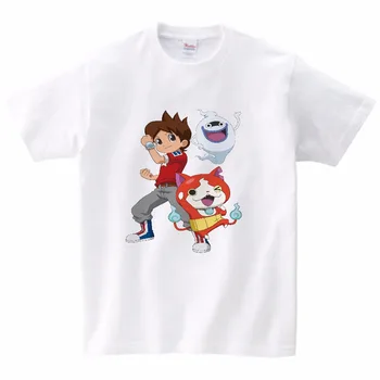 

2019 children summer t shirt Yo-Kai Watch Digital printing short sleeved T - shirt 3T-8T boys and girls' new T - shirts MJ