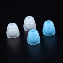 NICEHCK 1 комплект/2 пары(4 шт.) Размер M в ухо двухслойные насадки для наушников силиконовые наушники/ушные наконечники для IM50 IE80 UE900 NICEHCK DT100