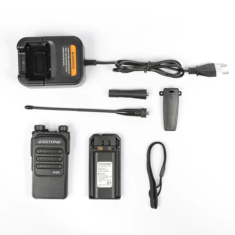 Zastone A28 10 Вт Мощный 5 км дальность двухстороннее радио Ham портативная рация для