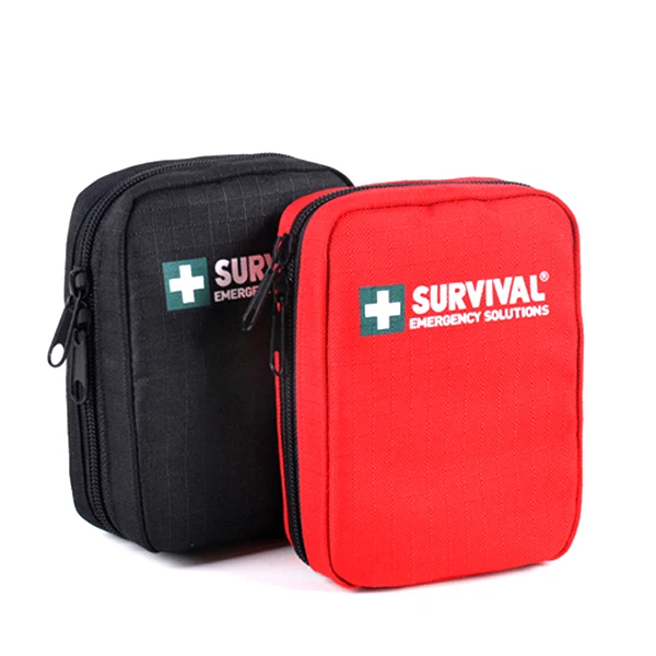 Mini portátil Kit de primeros auxilios de emergencia de bolsa compacta para emergencias en casa coche acampar que viaja Mini portátil Kit de primeros auxilios de emergencia de bolsa compacta para emergencias en casa coche acampar que viaja