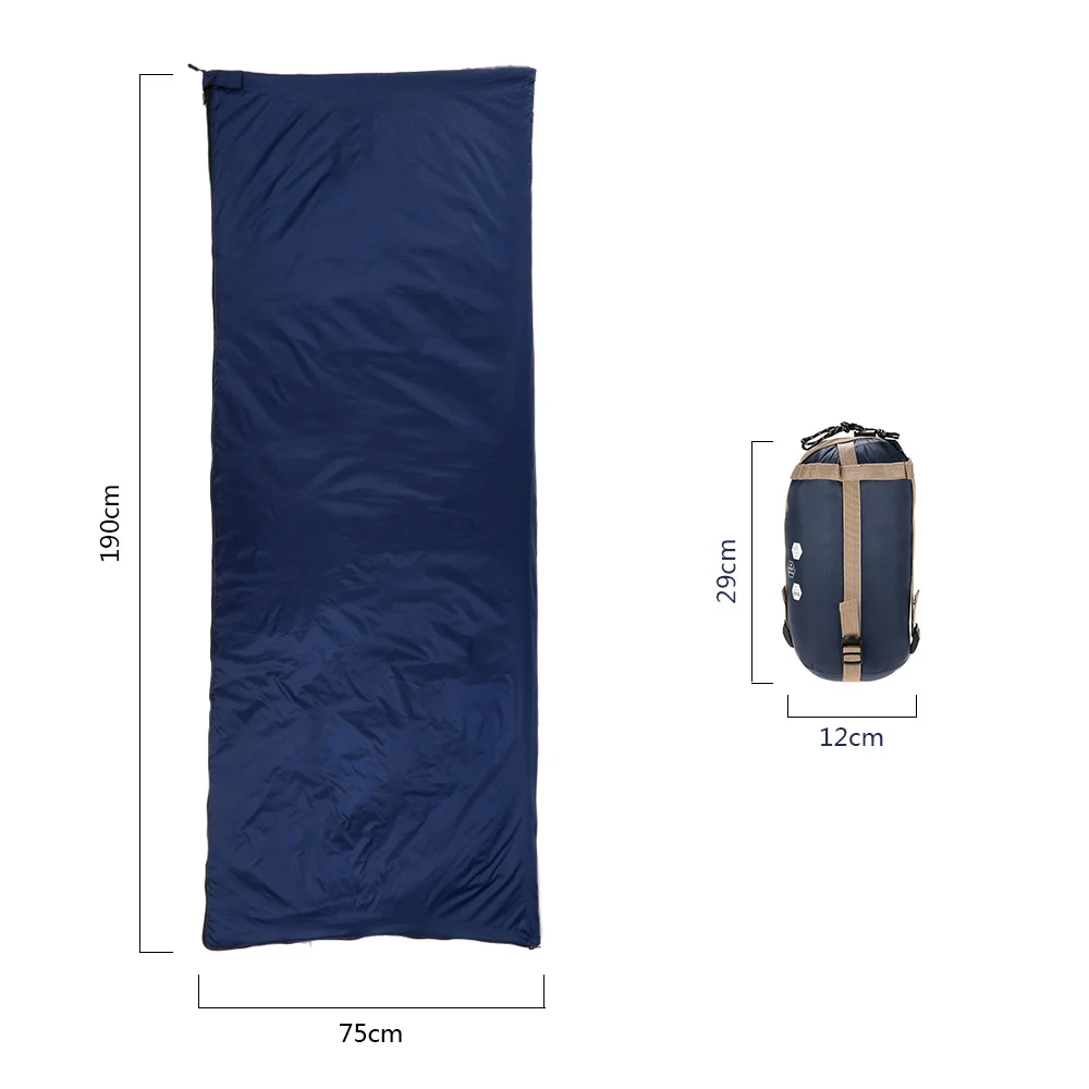 Спальный мешок для взрослых 190*75 см, спальный мешок для взрослых, для кемпинга, для улицы, для прогулок, для пляжа, сверхлегкие спальные мешки для путешествий, весна-осень