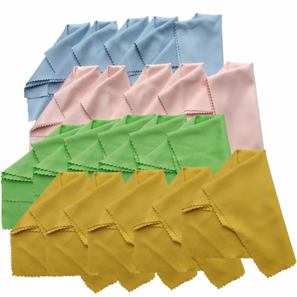 Microfiber Cleaning Cloth Packages for Tablets Cell Phones Eyeglasses