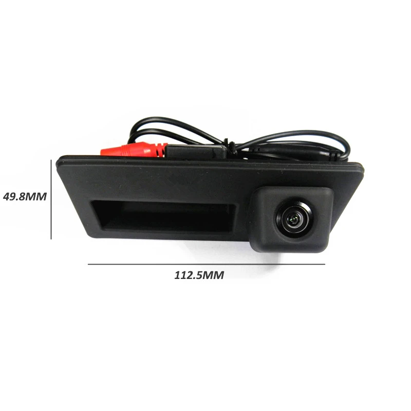 

For Audi A4L A6L Q3 Q5 A4 S6 S7 RS5 A5 A6 A7 HD CCD camera rear view backup Trunk Handle Switch 112.5 * 49.8 mm