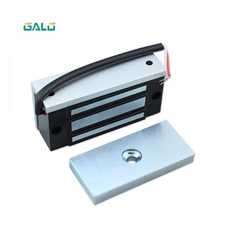 Single Door Electronic Electromagnetic Door Lock Magnetic Lock 60KG /100Lbs For Home Access Control Showcase Cabinet Glass Door