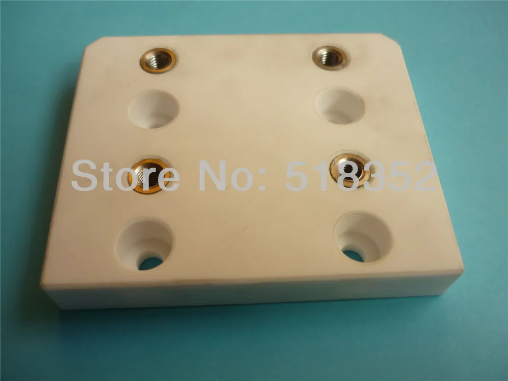

Accutex LT302 Ceramic Insulation Board, Isolation / Isolator Plate Lower L76mmx W64mmx T12mm for WEDM-LS Machine Parts