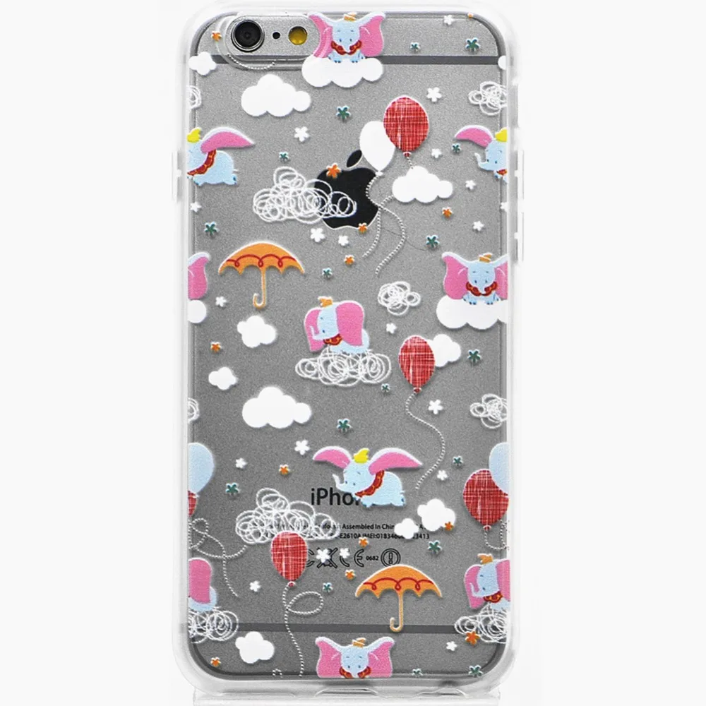 Cute Cartoon Disneys Dumbo Elephant Phone Case For iphone