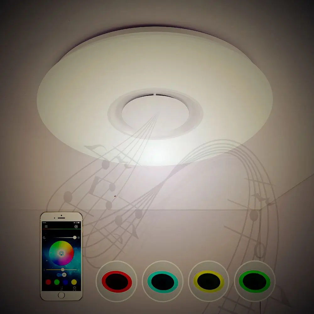 Lightme 24W LY музыкальный преобразователь света Bluetooth потолочный светильник с