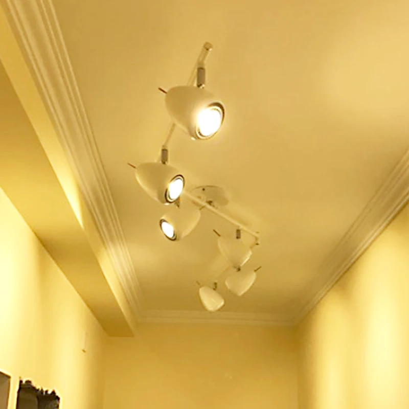 

Nordic Ceiling Lights clothing white / black stores bars background wall creative industrial wind lamps LU725215