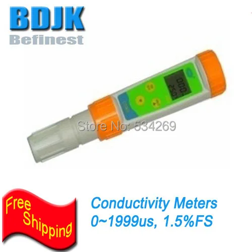 

0~1999us Digital Conductivity Meters with Temperature Display Pocket CON Tester