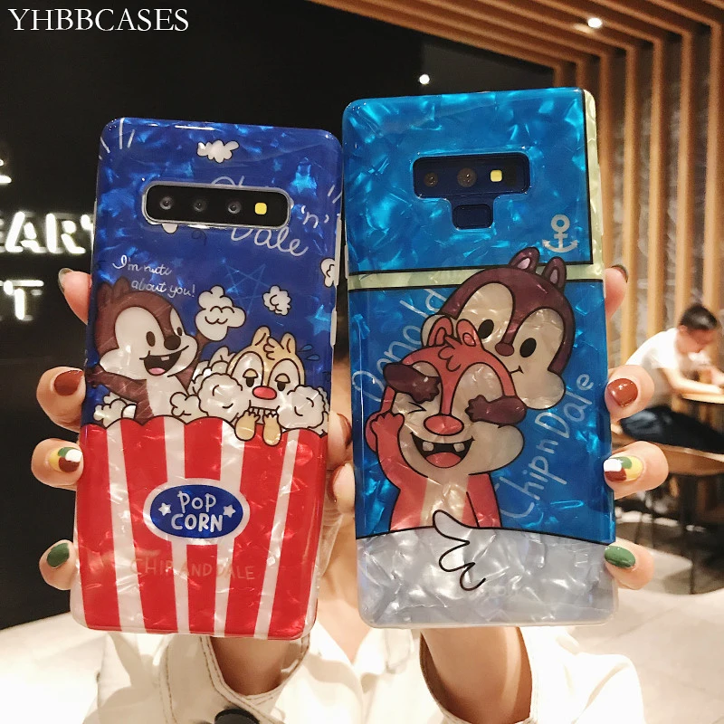 Мягкие чехлы YHBBCASES с рисунком пикантной белки для Samsung Galaxy S10 5G S9 Plus S8 Note 10 8 9 Модный
