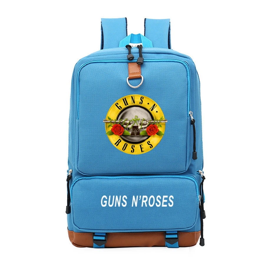 Guns-N-Roses-Backpack-Rucksack-for-Teenagers-Men-Womens-School-Bag-Travel-Shoulder-Backbag-Big-Capacity