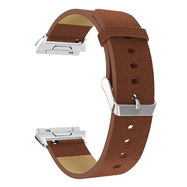 UIENIE для Fitbit, браслет из ионной кожи, сменный аксессуар, браслет, ремешок для часов - Цвет: Brown