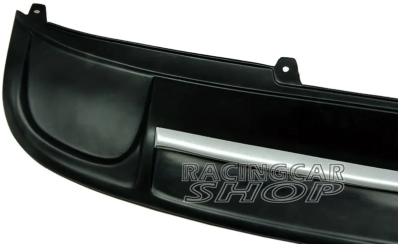 PU Rear Diffuser Lip S4 Look Spoiler For Audi A4 B8 Non-Sline Non-S4 Bumper