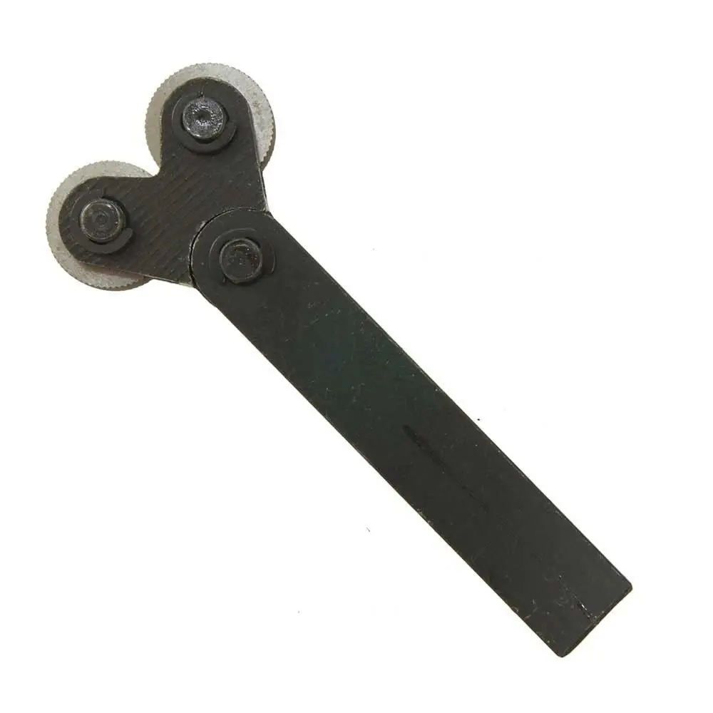 

2 Wheel Milling Lathe Steel Knurling Tool Square Shank 0.3-3.0 mm