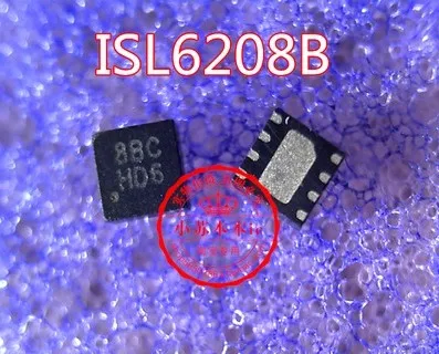 100% оригинальный 10 шт. ISL6208BCRZ ISL6208B 8BC 88C QFN-8 | Электроника