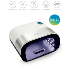 Smart 2.0 профессии светодиодные УФ-лампы для ногтей 48 Вт Сушилка для ногтей sun3 Авто Сенсор Маникюр светоотверждаемым гель Лаки для ногтей УФ гель LED 110-240 В