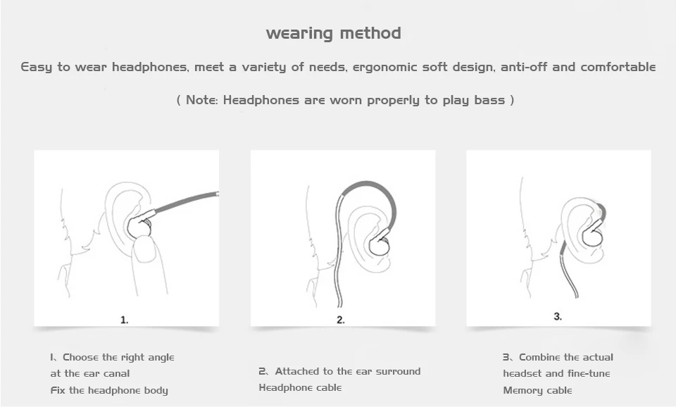 Waterproof Sports Earphone With Microphone Gaming Headset For Phone Super Bass Earbuds For iPhone X 8 7 6s 5 Xiaomi Samsung (9)