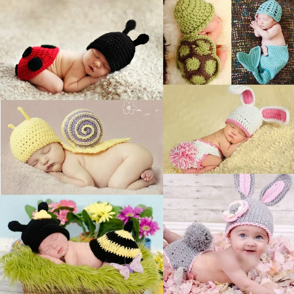 spring and autumn arrival baby photography clothing infant animal