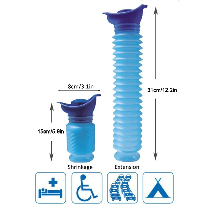 Многоразовые портативные дорожные писсуары для кемпинга Mujers портативные дорожные аварийные писсуары для детей