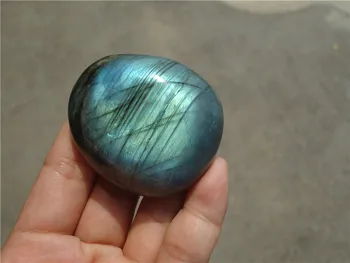 

Free shipping 105g AAA Natural moonstone labradorite lover stone pendant