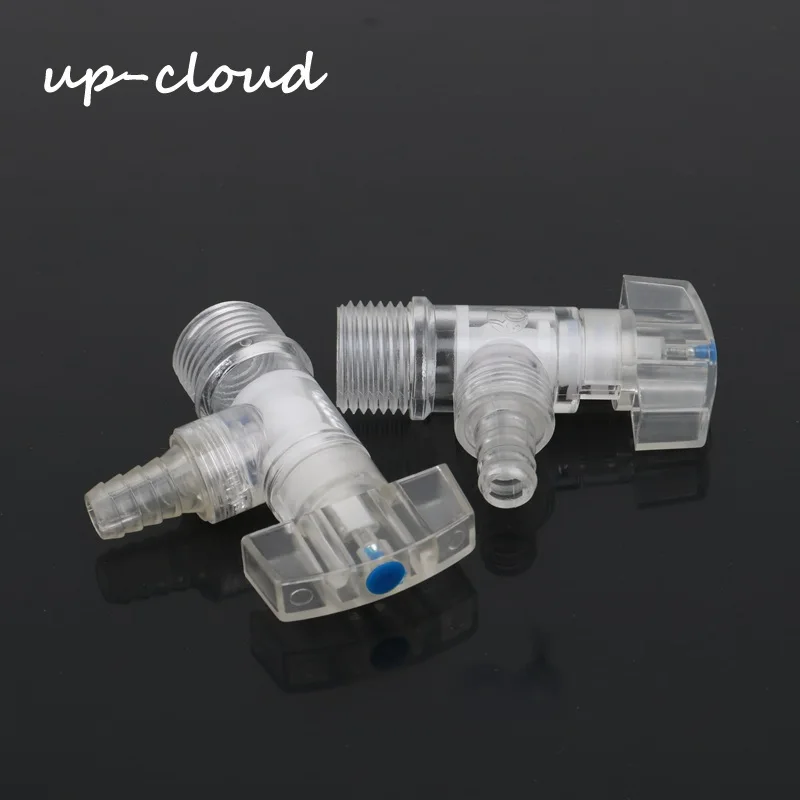 1pc Transparent Plastic Faucet 1 2 Male Thread Pc Water Tap