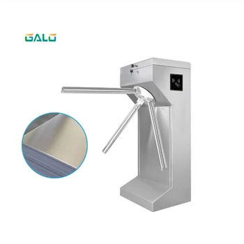 

GALO Tripod Turnstile Series 304 stainless steel tripod swing turnstile with RFID card for thoroughfare