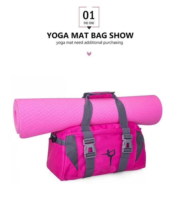 Коврик для йоги, сумка для фитнеса, сумки для спортзала, спортивные нейлоновые тренировочные сумки на плечо, спортивная сумка для женщин и мужчин, спортивная сумка для путешествий