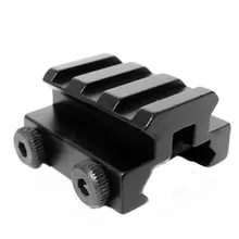 1/" 3-слотовый низкая крепление Железнодорожный стояк Вивер Пикатинни основание винтовки крепление/прицела Rail 20 мм SA088 P15 0,5