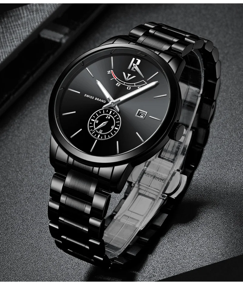 NIBOSI Mens Watch 2018 Luxury Brand Gold Watch Men Waterproof Analog Wristwatch Mens Stainless Steel Clock Men Reloj Hombre 2018 (16)